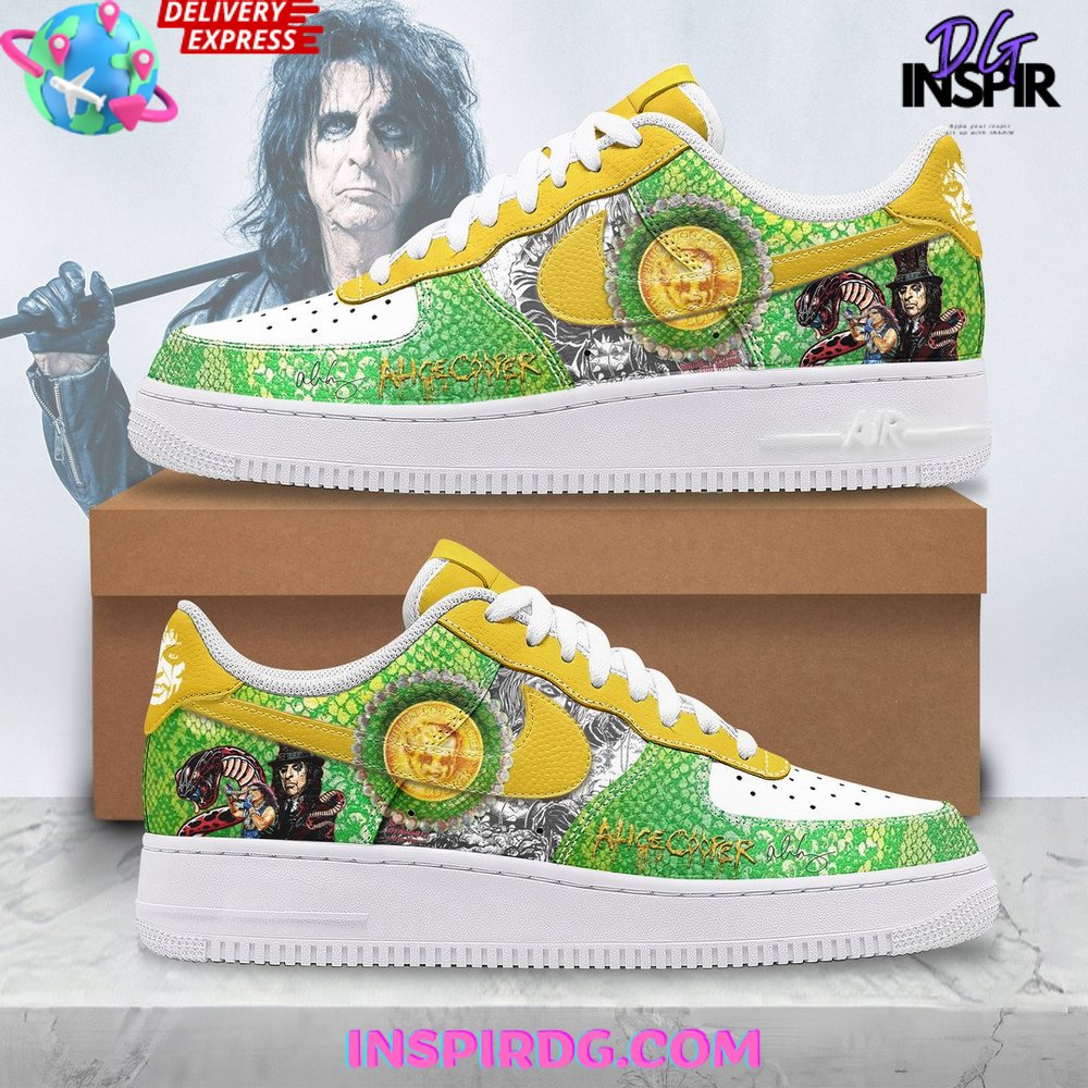 Alice Cooper Band Limited Edition Nike Air Force 1 – InspirDG