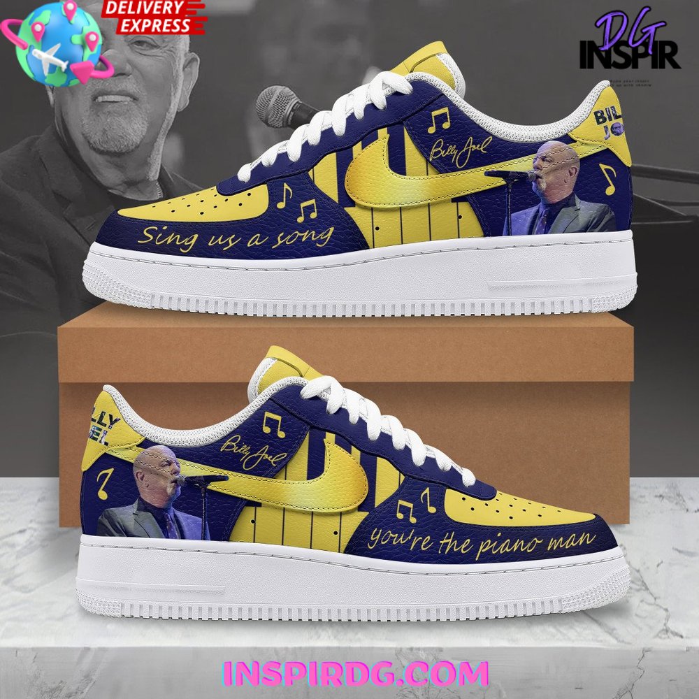 Billy Joel Piano Artist Limited Edition Nike Air Force 1 – InspirDG