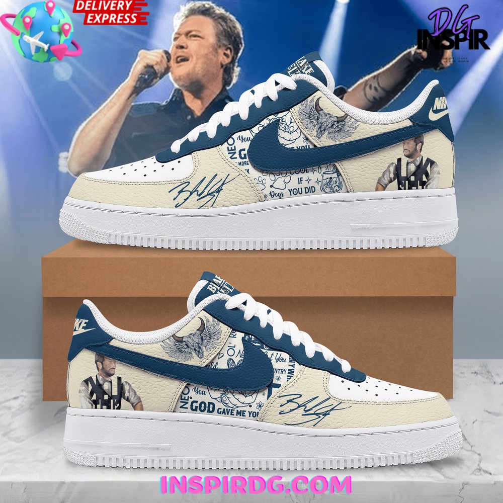 Blake Shelton Limited Edition Nike Air Force 1 – InspirDG