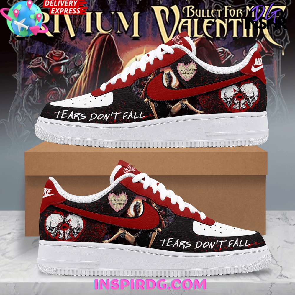 Bullet for My Valentine x Trivium Special Nike Air Force 1 – InspirDG