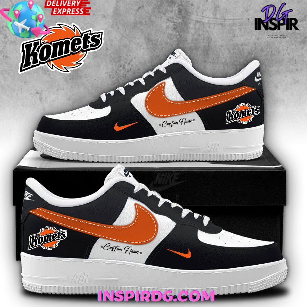 Fort Wayne Komets Custom Nike Air Force 1 – InspirDG