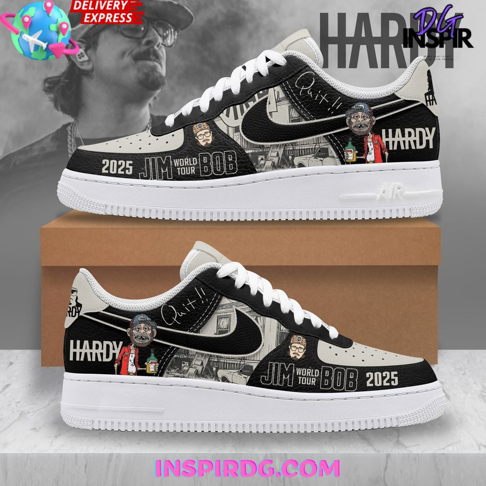 HARDY Jim Bob World Tour 2025 Nike Air Force 1 – InspirDG