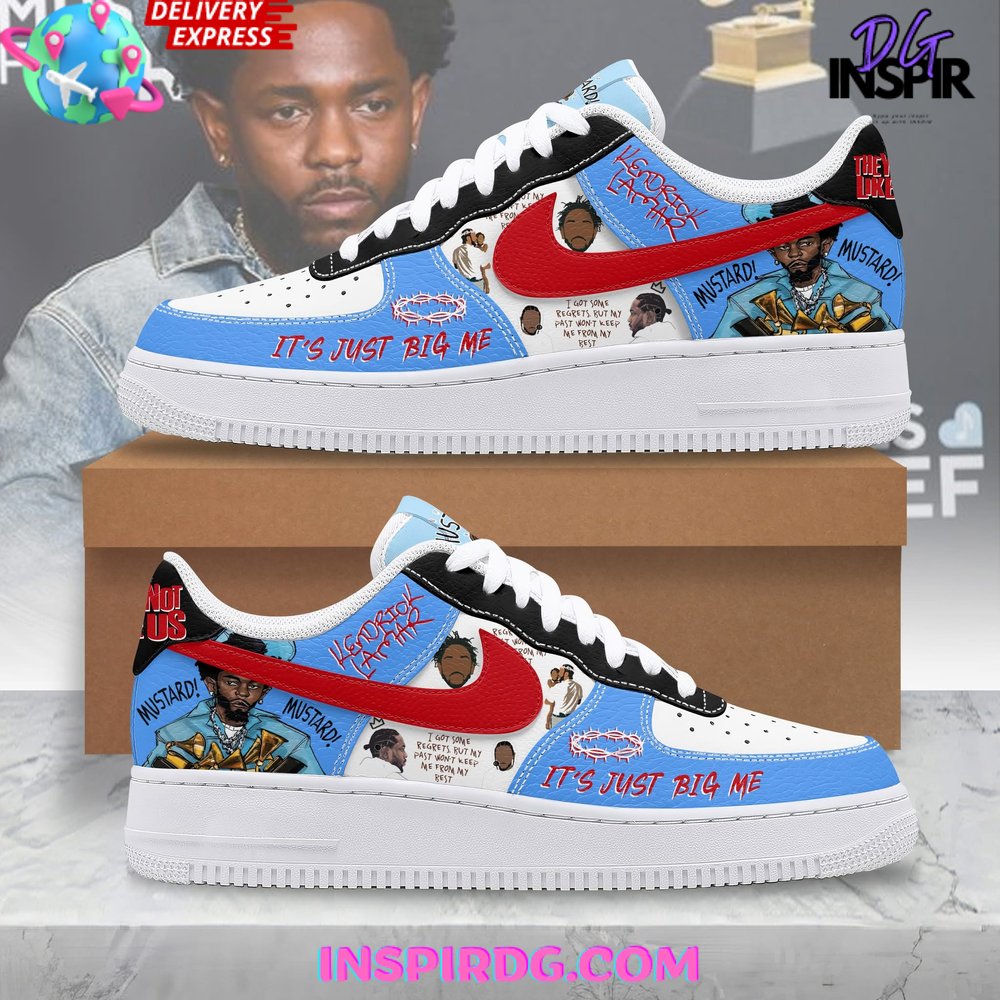 Kendrick Lamar Grammy Limited Edition Nike Air Force 1 – InspirDG