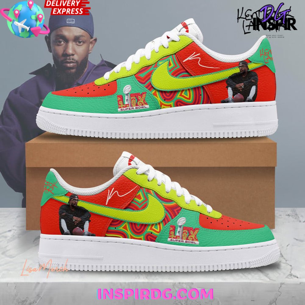 Kendrick Lamar Super Bowl LIX Limited Edition Nike Air Force 1 – InspirDG