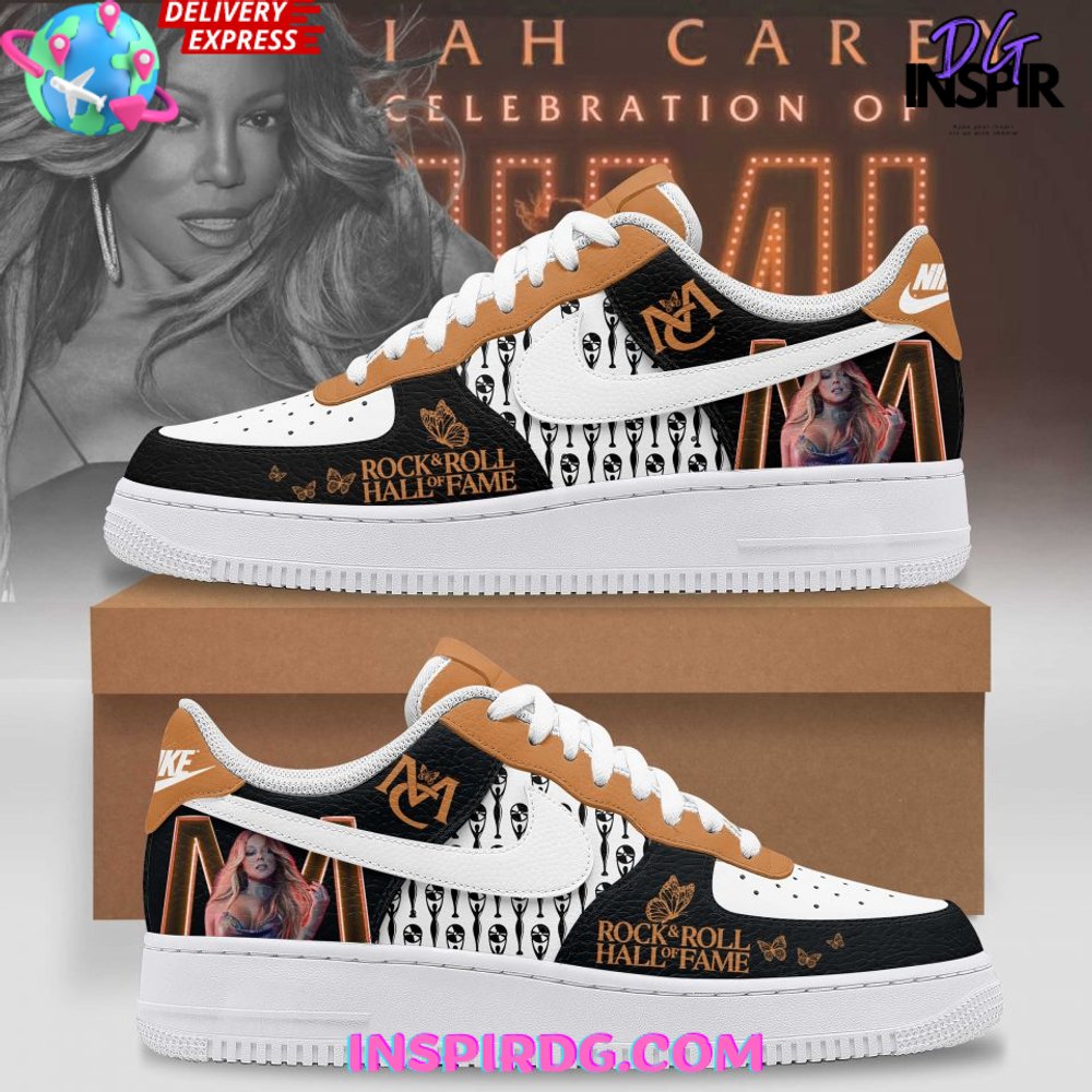 Mariah Carey Rock & Roll Hall of Fame Nike Air Force 1 – InspirDG