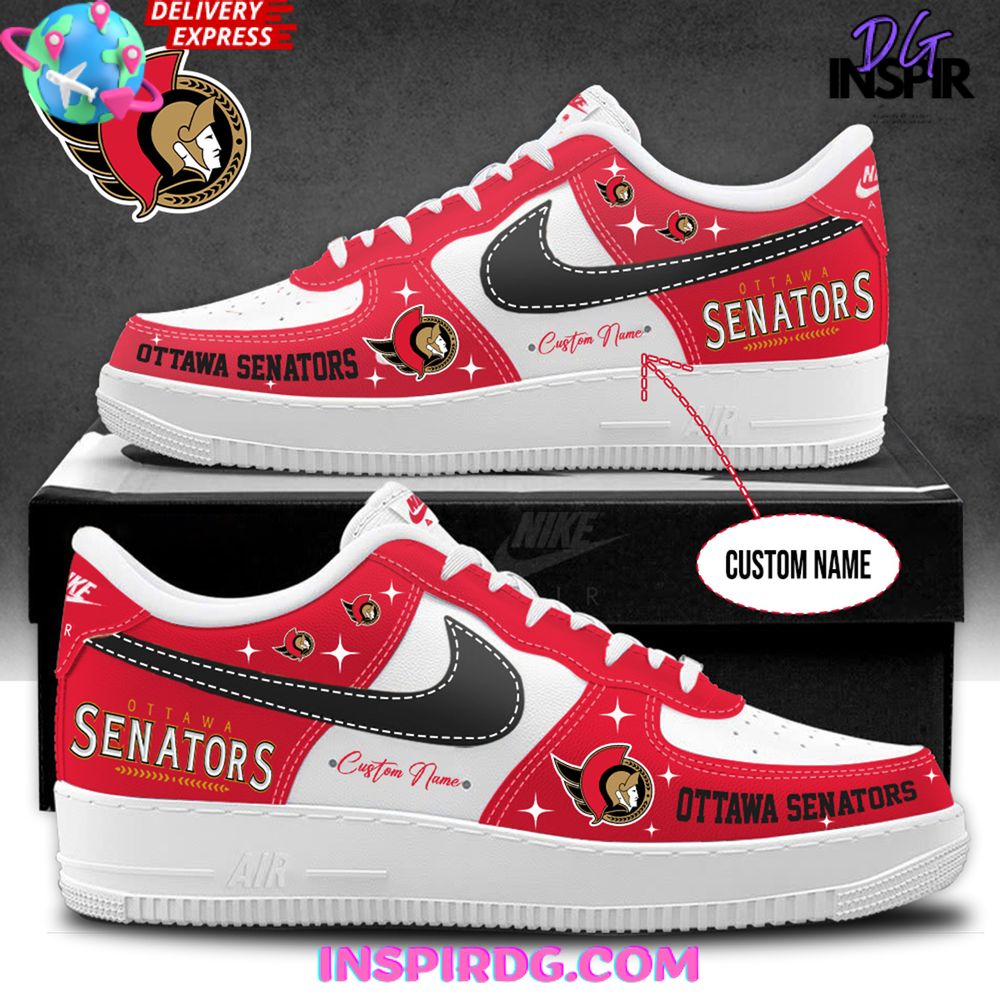 Ottawa Senators Special Edition Nike Air Force 1 – InspirDG