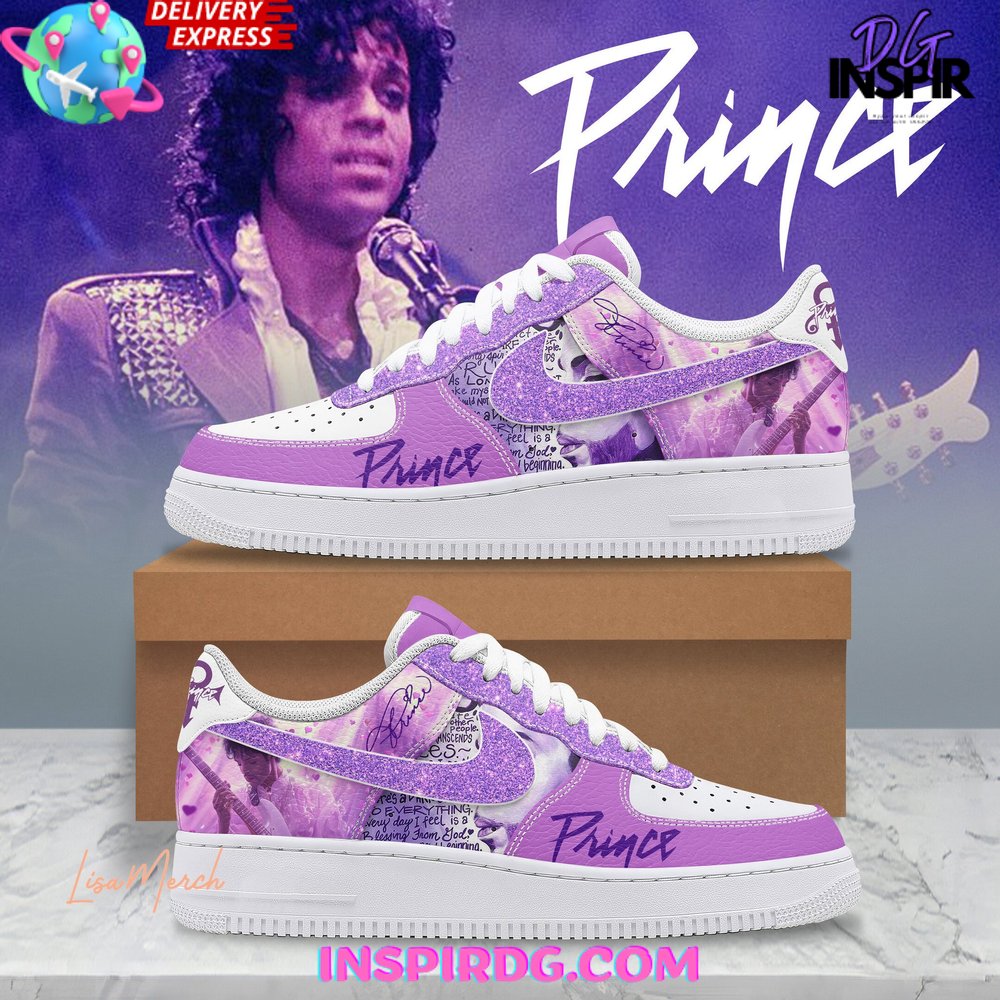 Prince Purple Special Edition Nike Air Force 1 – InspirDG