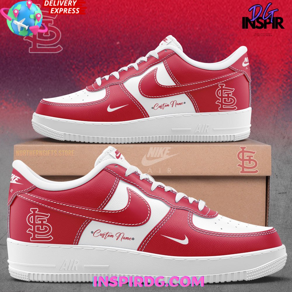 St. Louis Cardinals Custom Nike Air Force 1 – InspirDG