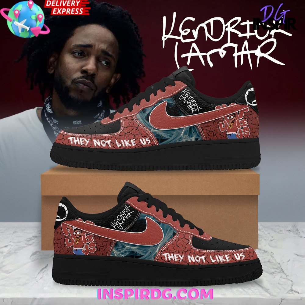 They Not Like Us Kendrick Lamar Limited Nike Air Force 1 – InspirDG