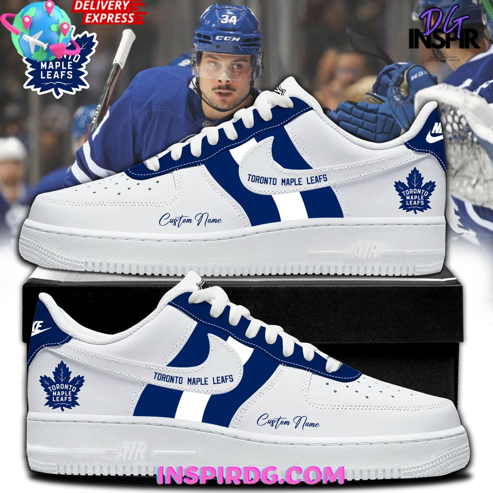 Toronto Maple Leafs Blue Ice Limited Nike Air Force 1 – InspirDG