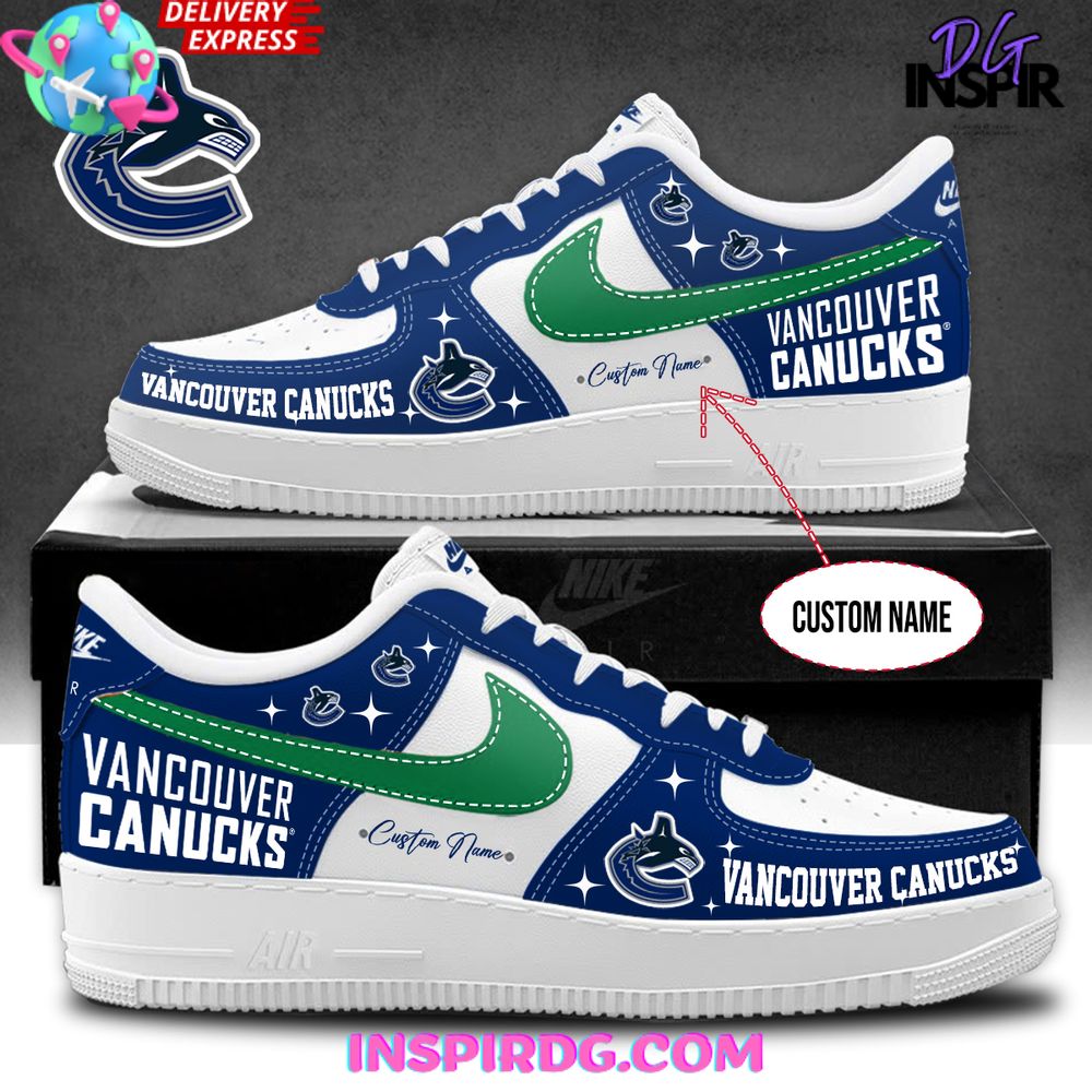 Vancouver Canucks Special Edition Nike Air Force 1 – InspirDG