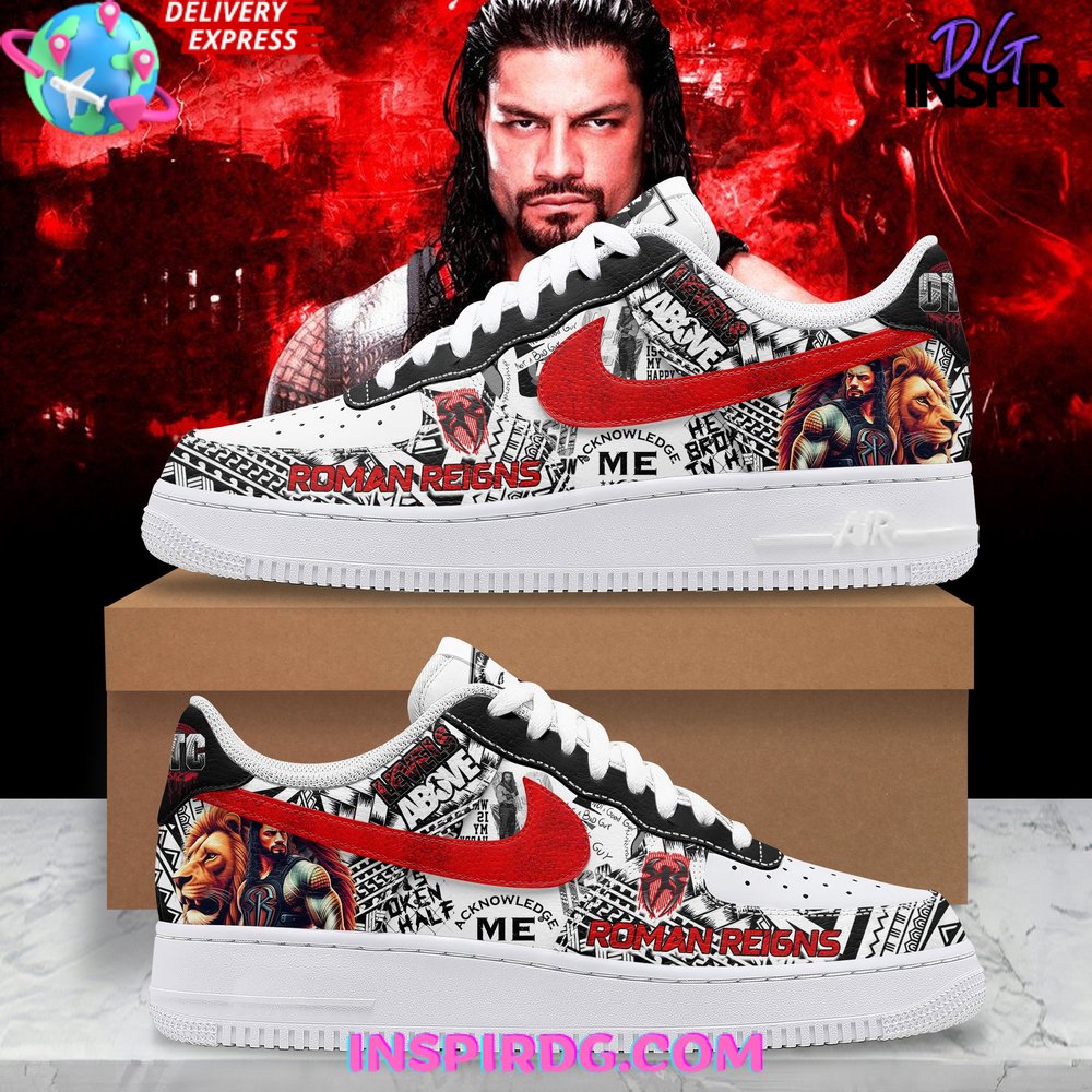 WWE Roman Reigns OTC Limited Edition Nike Air Force 1 – InspirDG