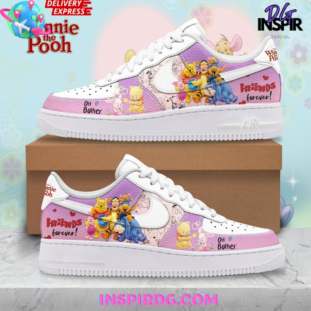 Winnie the Pooh Friends Forever Limited Nike Air Force 1 – InspirDG