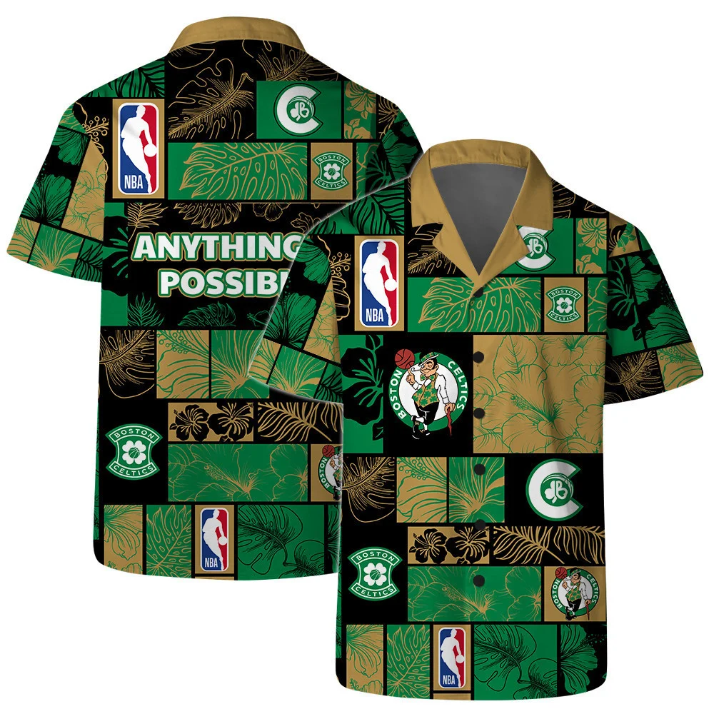 Boston Celtics Anything Possible Hawaiian Shirt