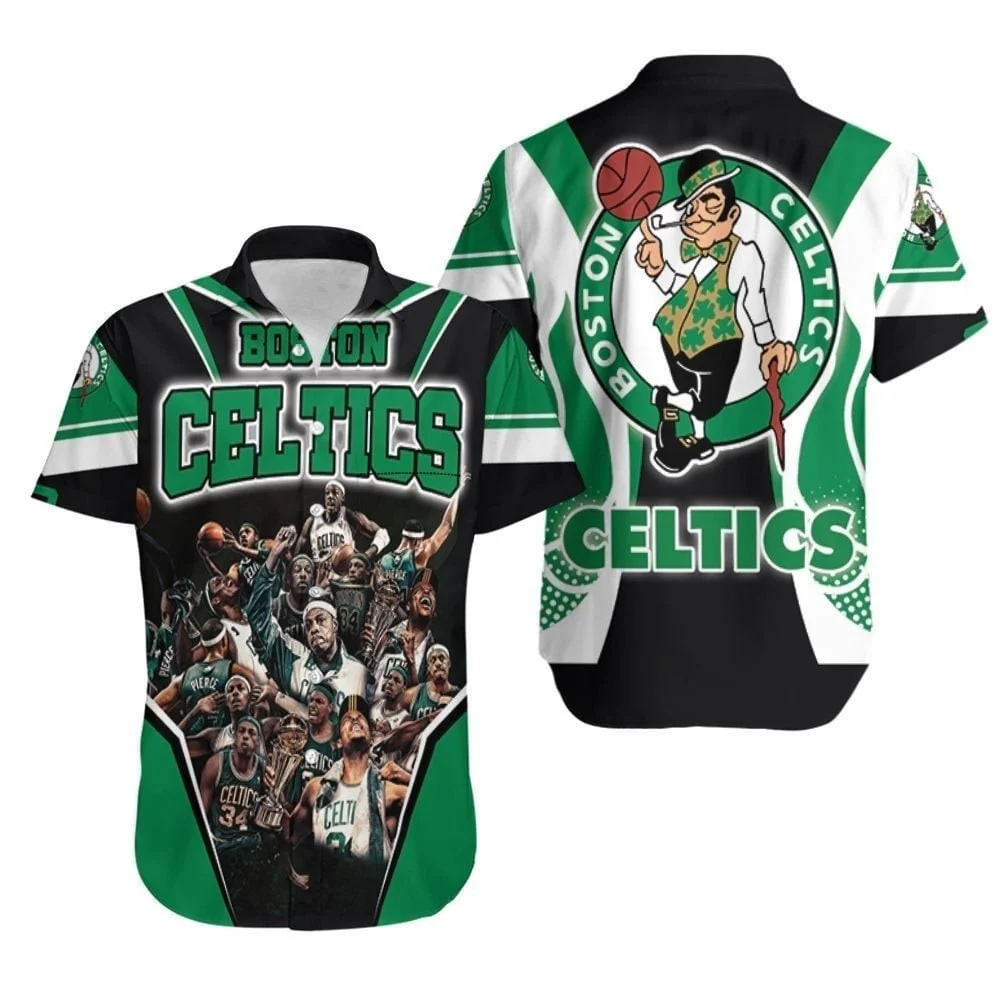 Boston Celtics Legends Champions Hawaiian Shirt