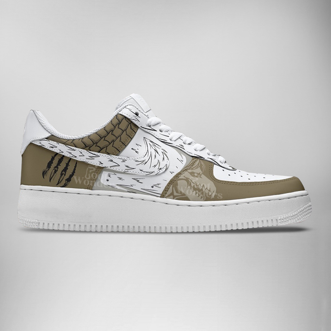 Falco Jaw Titan  – Attack On Titan AF1 Shoes