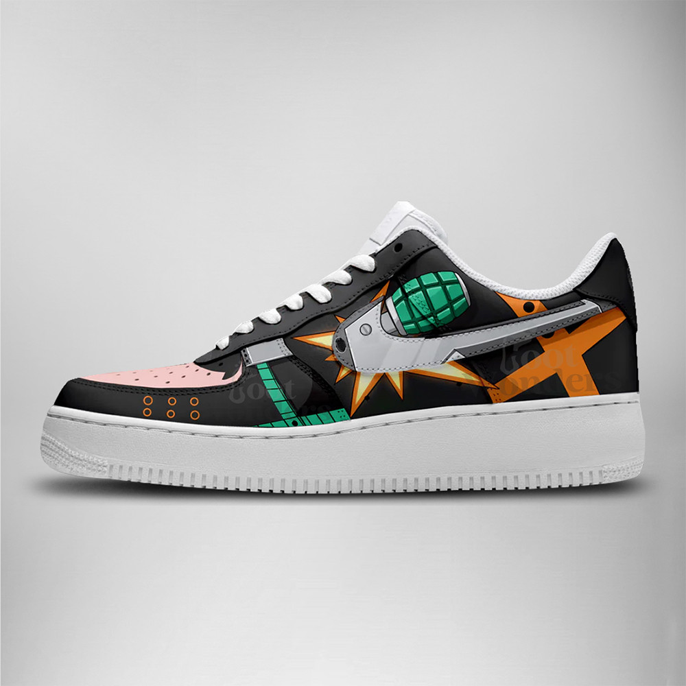 Bakugo – My Hero Academia AF1 Style Shoes