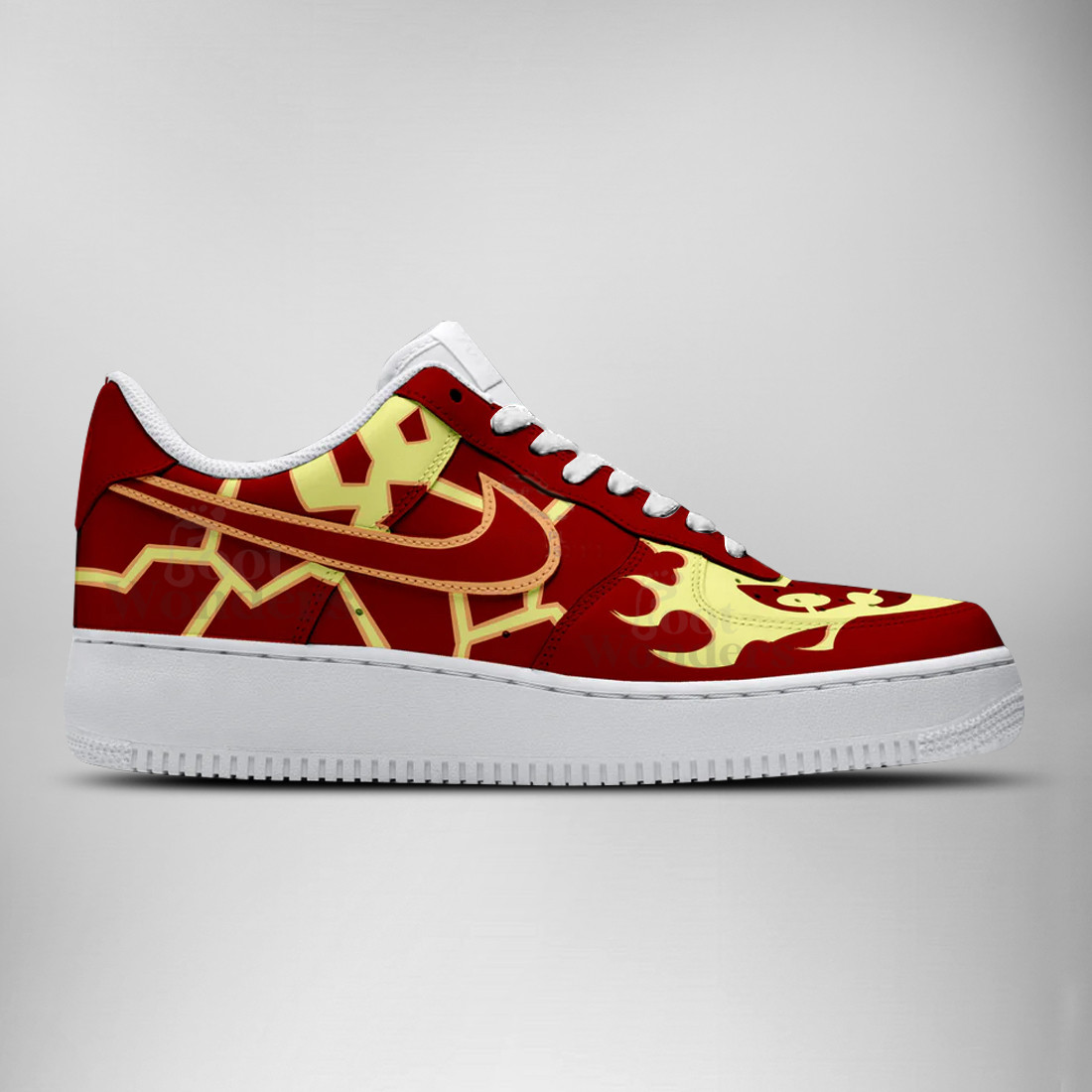 Heatblast – Ben 10 AF1 Style Shoes