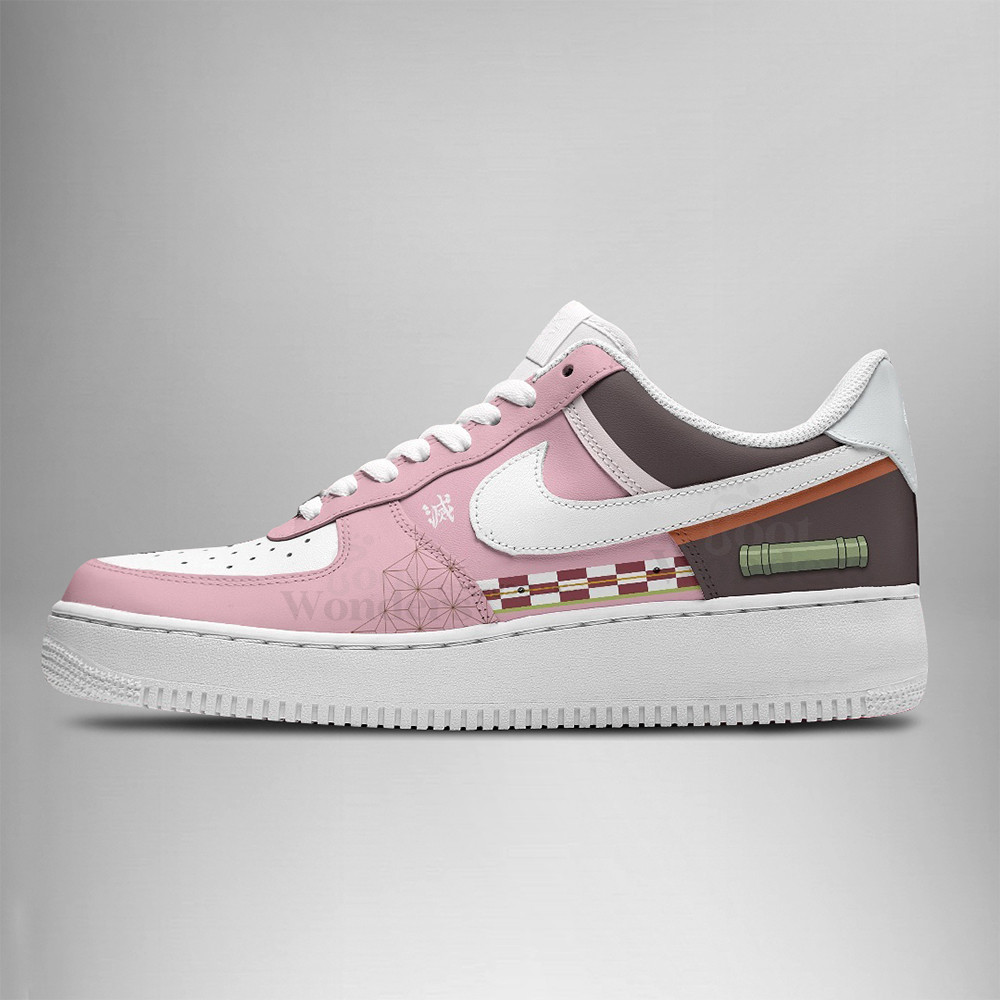 Nezuko Demon Slayer AF1 Style Shoes