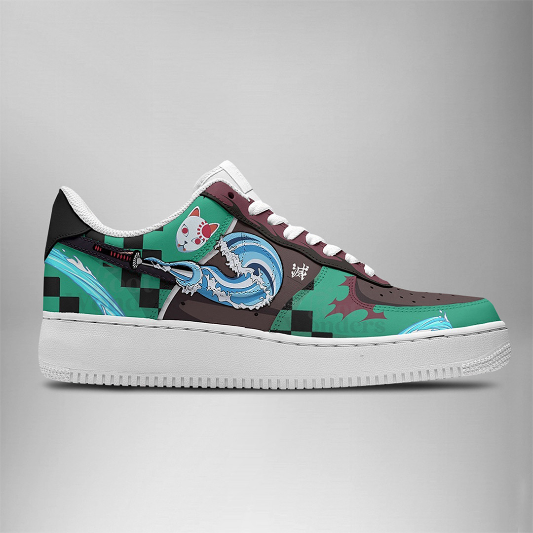 Kamado Tanjiro – Water Demon Slayer AF1 Style Shoes