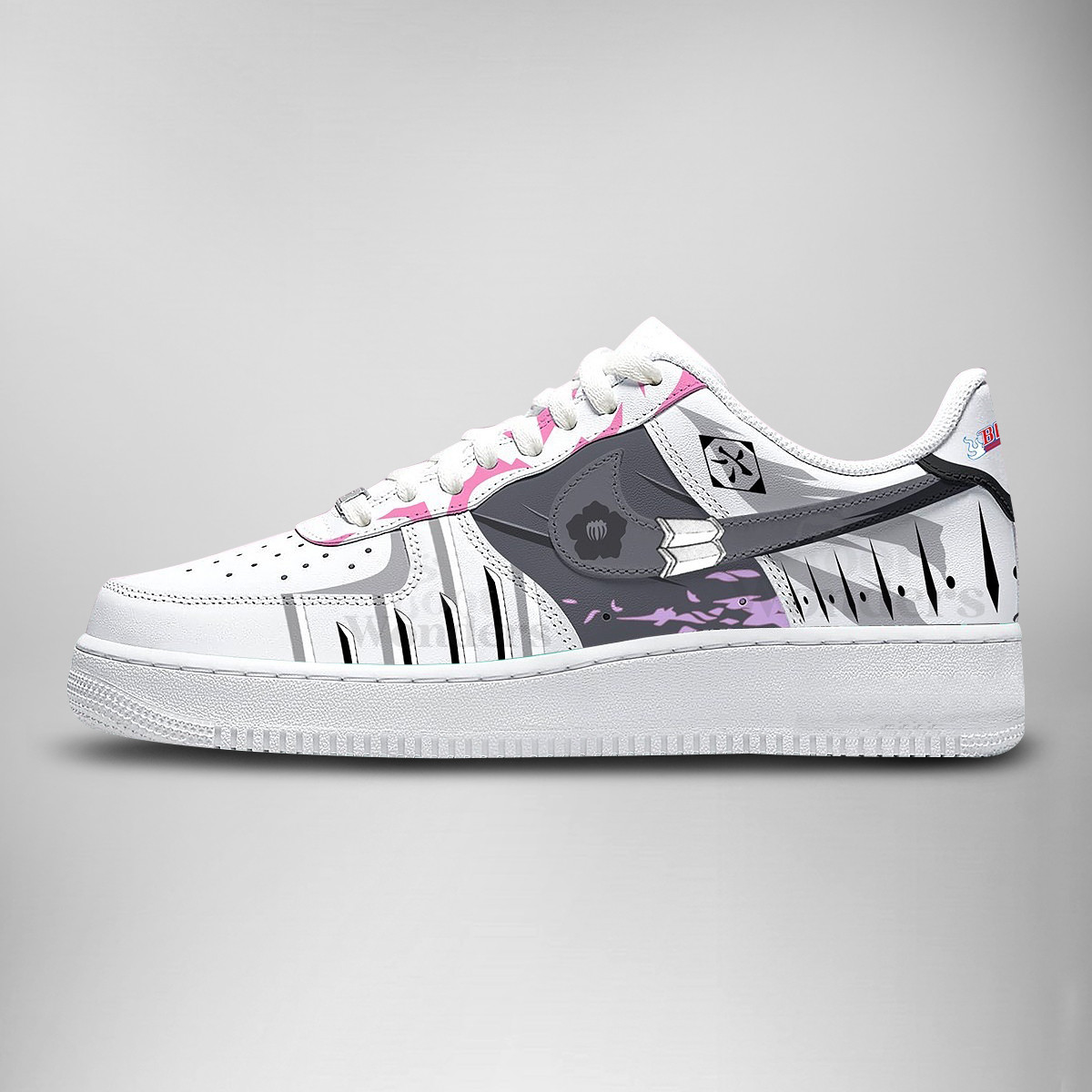 Byakuya-Kuchiki Bleach AF1 Style Shoes