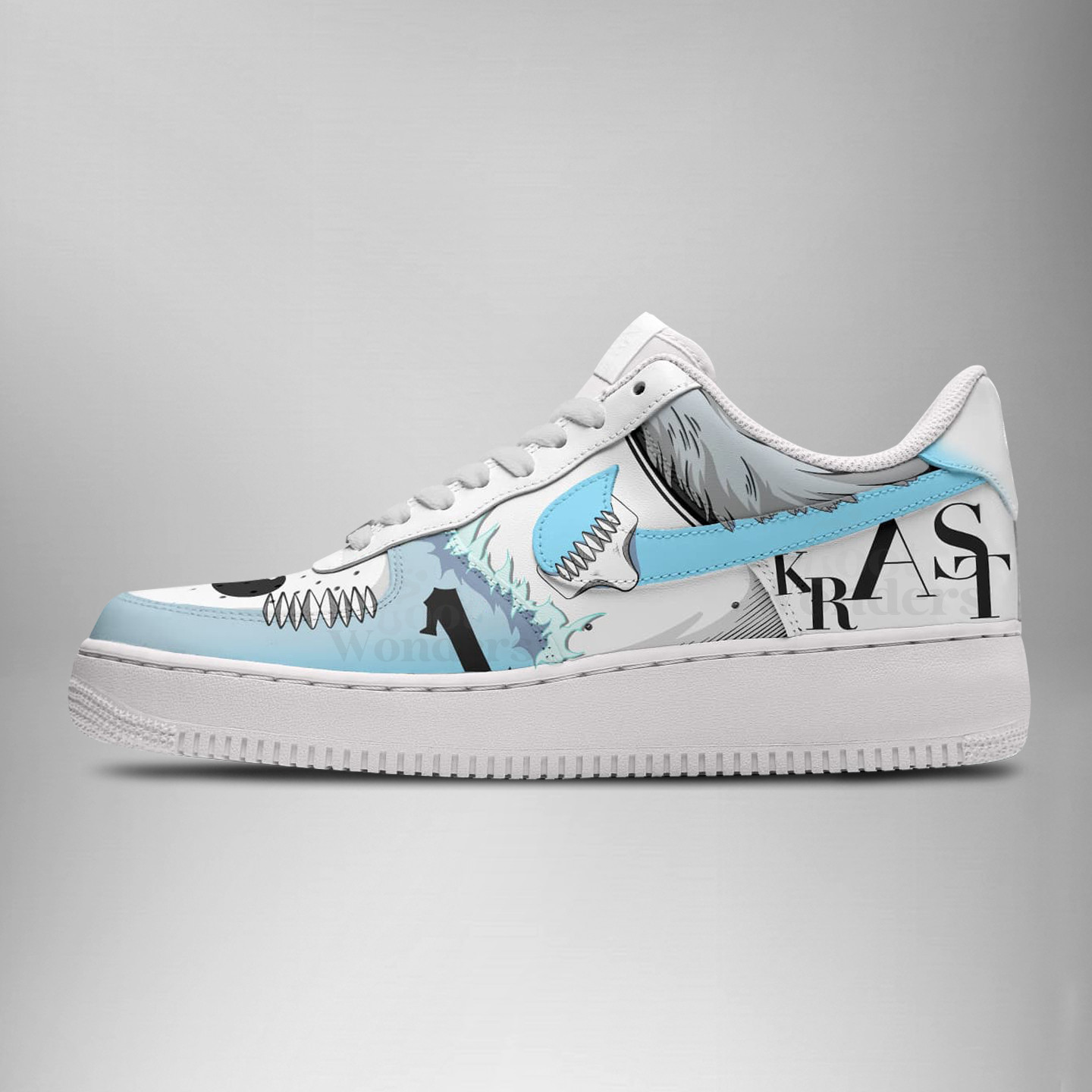 Stark Bleach AF1 Style Shoes