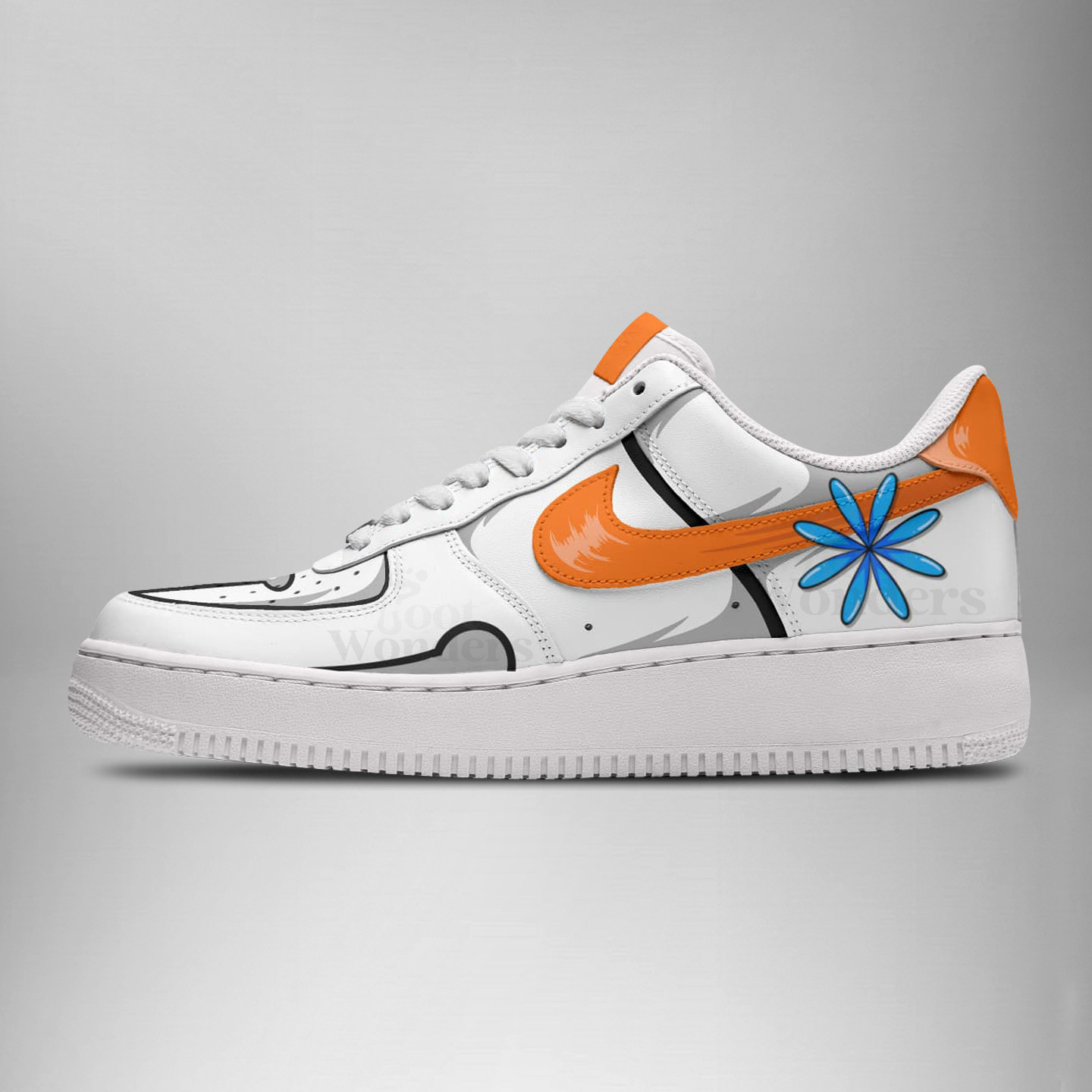 Orihime Bleach AF1 Style Shoes