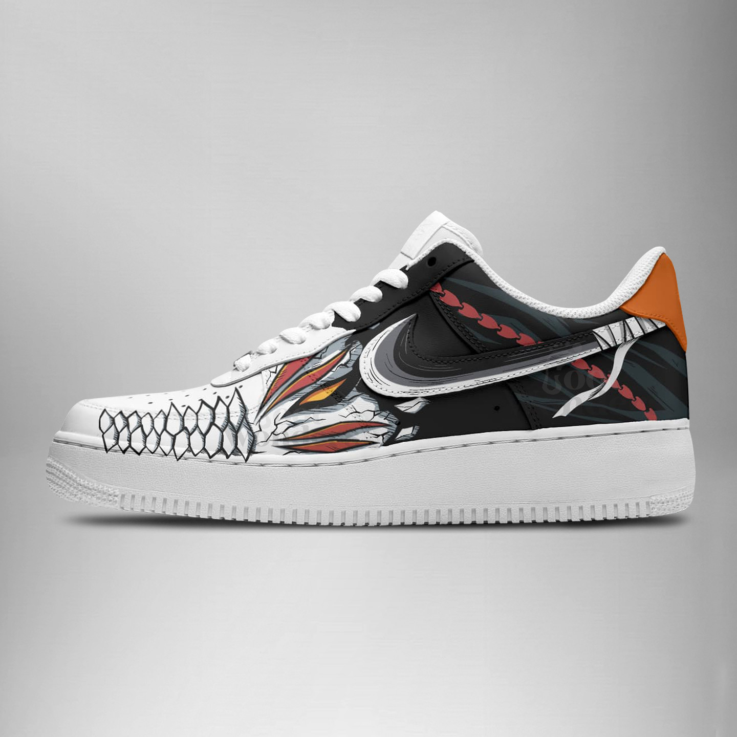 Ichigo Bleach AF1 Style Shoes