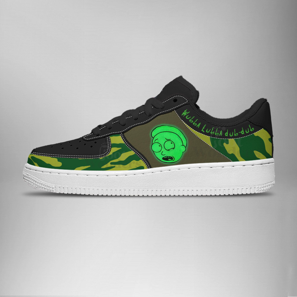 Rick And Morty Version 2 – AF1 Style Shoes