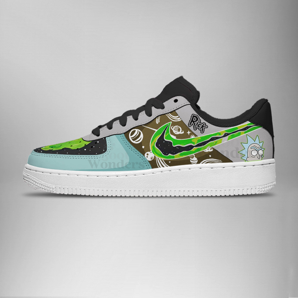 Rick And Morty Version 4 – AF1 Style Shoes