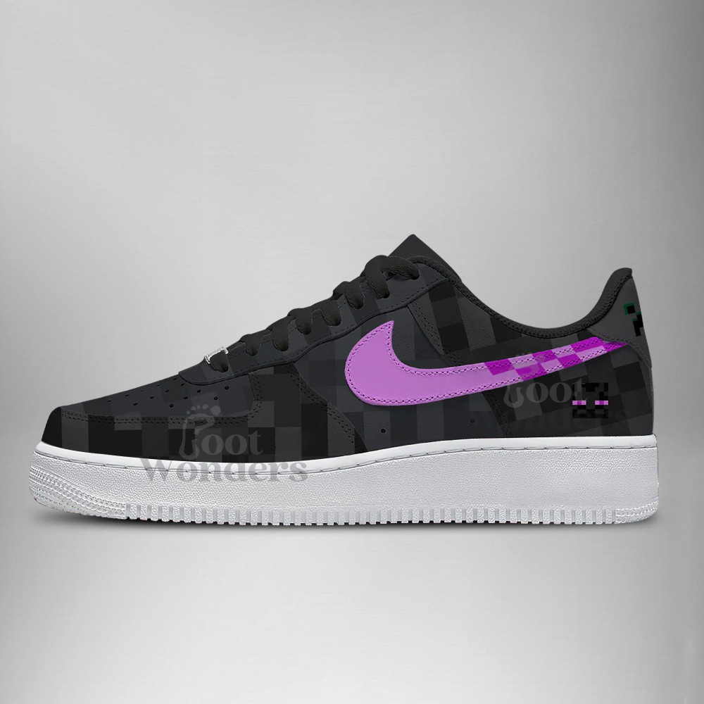 Enderman – Minecraft AF1 Shoes