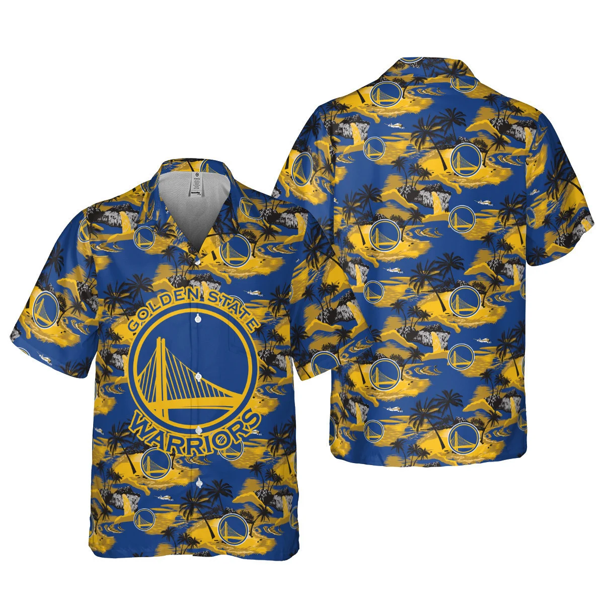 Golden State Warriors Tropical Vibes Hawaiian Shirt