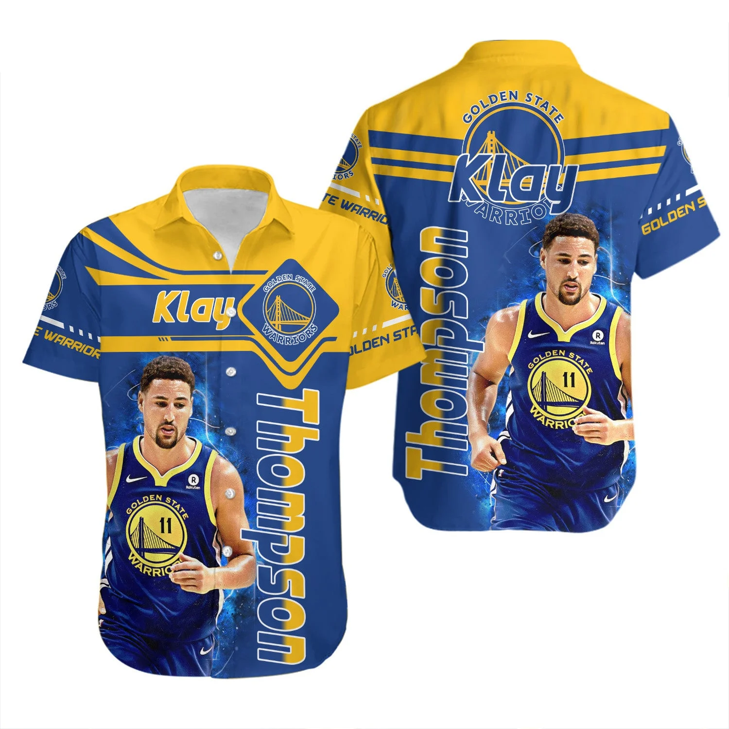 Klay Thompson Golden State Warriors Hawaiian Shirt